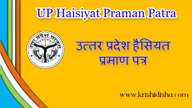 UP Haisiyat Praman Patra