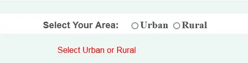 Select Urban-Rural