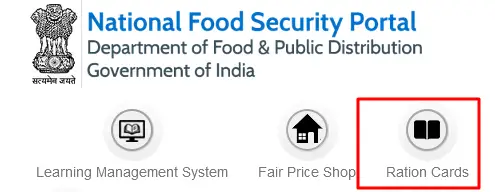 Rajasthan Food Security List 