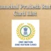 Arunachal Pradesh Ration Card List